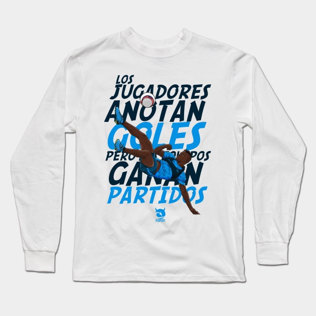 Los jugadores anotan goles Long Sleeve T-Shirt by akyanyme